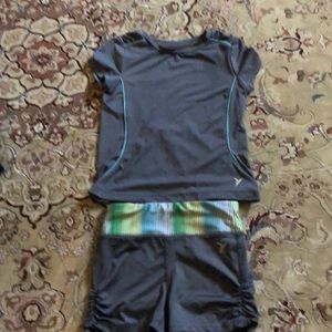 Girls workout set.